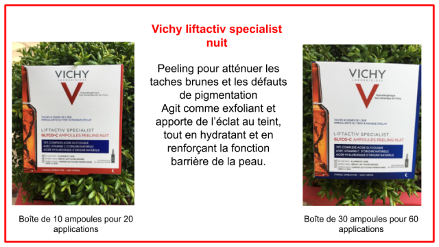 Vichy liftactiv ampoules nuit